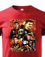 Dětské tričko s motivem závodníka F1 -  Max Verstappen - pro milovníky motosportu