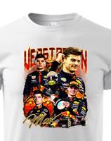 Dětské tričko s motivem závodníka F1 -  Max Verstappen - pro milovníky motosportu