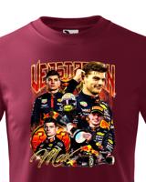 Dětské tričko s motivem závodníka F1 -  Max Verstappen - pro milovníky motosportu