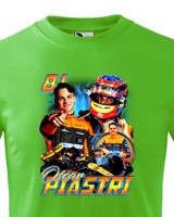 Dětské tričko s motivem závodníka F1 -  Oscar Piastri - pro milovníky motosportu