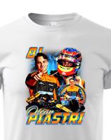 Dětské tričko s motivem závodníka F1 -  Oscar Piastri - pro milovníky motosportu