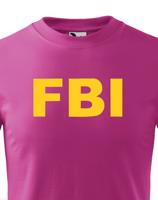 Dětské tričko s motívom FB I- pro budoucí policisty!