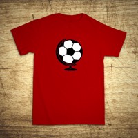 Detské tričko s motívom Futbal glóbus