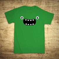 Detské tričko s motívom Monster Face