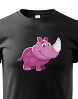 Dětské tričko s nosorožcem - skvělý dárek na narozeniny pro milovníky nosorožců