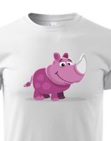Dětské tričko s nosorožcem - skvělý dárek na narozeniny pro milovníky nosorožců