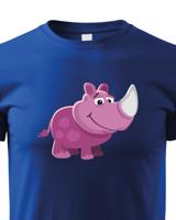 Dětské tričko s nosorožcem - skvělý dárek na narozeniny pro milovníky nosorožců
