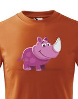Dětské tričko s nosorožcem - skvělý dárek na narozeniny pro milovníky nosorožců