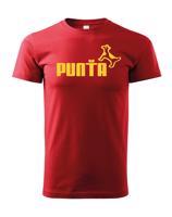 ★ Dětské tričko s oblíbeným motivem Punťa - vtipná parodie na značku Puma