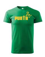 ★ Dětské tričko s oblíbeným motivem Punťa - vtipná parodie na značku Puma