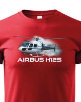 Dětské tričko s potiskem  Airbus Helicopters H125 - ideální dárek pro milovníky helikoptér