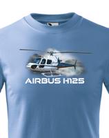 Dětské tričko s potiskem  Airbus Helicopters H125 - ideální dárek pro milovníky helikoptér