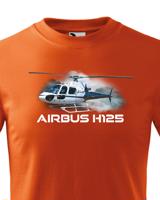 Dětské tričko s potiskem  Airbus Helicopters H125 - ideální dárek pro milovníky helikoptér