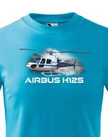 Dětské tričko s potiskem  Airbus Helicopters H125 - ideální dárek pro milovníky helikoptér