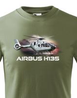 Dětské tričko s potiskem  Airbus Helicopters H135 - ideální dárek pro milovníky helikoptér