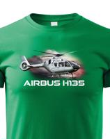 Dětské tričko s potiskem  Airbus Helicopters H135 - ideální dárek pro milovníky helikoptér