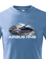 Dětské tričko s potiskem  Airbus Helicopters H145 - ideální dárek pro milovníky helikoptér