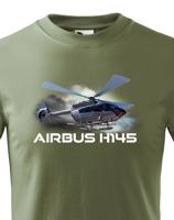 Dětské tričko s potiskem  Airbus Helicopters H145 - ideální dárek pro milovníky helikoptér