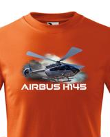 Dětské tričko s potiskem  Airbus Helicopters H145 - ideální dárek pro milovníky helikoptér
