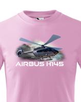 Dětské tričko s potiskem  Airbus Helicopters H145 - ideální dárek pro milovníky helikoptér