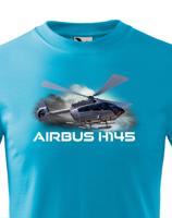 Dětské tričko s potiskem  Airbus Helicopters H145 - ideální dárek pro milovníky helikoptér