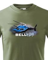 Dětské tričko s potiskem Bell 429 - ideální dárek pro milovníky helikoptér