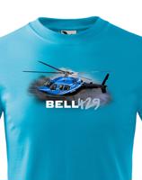 Dětské tričko s potiskem Bell 429 - ideální dárek pro milovníky helikoptér