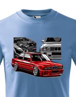 Dětské tričko s potiskem BMW E30 M3 - tričko pro milovníky aut