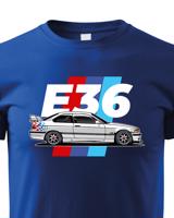 Dětské tričko s potiskem Bmw E36 -  tričko pro milovníky aut