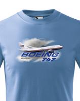 Dětské tričko s potiskem Boeing 747 Air Force One -  tričko pro milovníky letounů