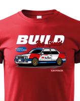 Dětské tričko s potiskem Build for speed -  tričko pro milovníky aut