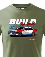 Dětské tričko s potiskem Build for speed -  tričko pro milovníky aut