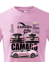 Dětské tričko s potiskem Chevrolet Camaro - tričko pro milovníky aut