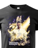 Dětské tričko s potiskem  Cristiano Ronaldo 9 -  dětské tričko pro milovníky fotbalu