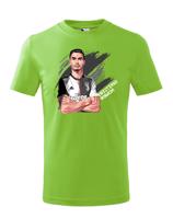 Dětské tričko s potiskem Cristiano Ronaldo -  dětské tričko pro milovníky fotbalu