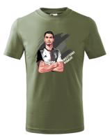 Dětské tričko s potiskem Cristiano Ronaldo -  dětské tričko pro milovníky fotbalu