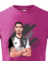 Dětské tričko s potiskem Cristiano Ronaldo -  dětské tričko pro milovníky fotbalu