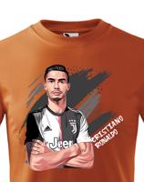 Dětské tričko s potiskem Cristiano Ronaldo -  dětské tričko pro milovníky fotbalu