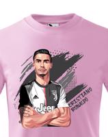 Dětské tričko s potiskem Cristiano Ronaldo -  dětské tričko pro milovníky fotbalu