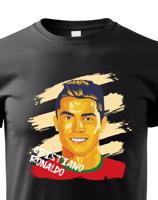 Dětské tričko s potiskem Cristiano Ronaldo -  dětské tričko pro milovníky fotbalu