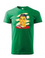 Dětské tričko s potiskem Cristiano Ronaldo -  dětské tričko pro milovníky fotbalu
