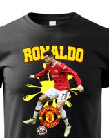 Dětské tričko s potiskem  Cristiano Ronaldo -  dětské tričko pro milovníky fotbalu