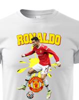 Dětské tričko s potiskem  Cristiano Ronaldo -  dětské tričko pro milovníky fotbalu