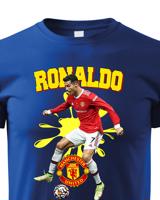 Dětské tričko s potiskem  Cristiano Ronaldo -  dětské tričko pro milovníky fotbalu