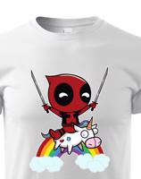 Dětské tričko s potiskem Deadpool pro fanoušky Marvelovek