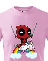 Dětské tričko s potiskem Deadpool pro fanoušky Marvelovek