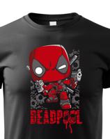 Dětské tričko s potiskem Deadpool pro fanoušky Marvelovek