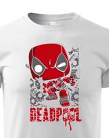 Dětské tričko s potiskem Deadpool pro fanoušky Marvelovek