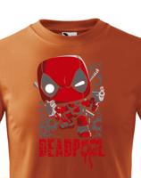 Dětské tričko s potiskem Deadpool pro fanoušky Marvelovek
