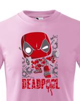 Dětské tričko s potiskem Deadpool pro fanoušky Marvelovek